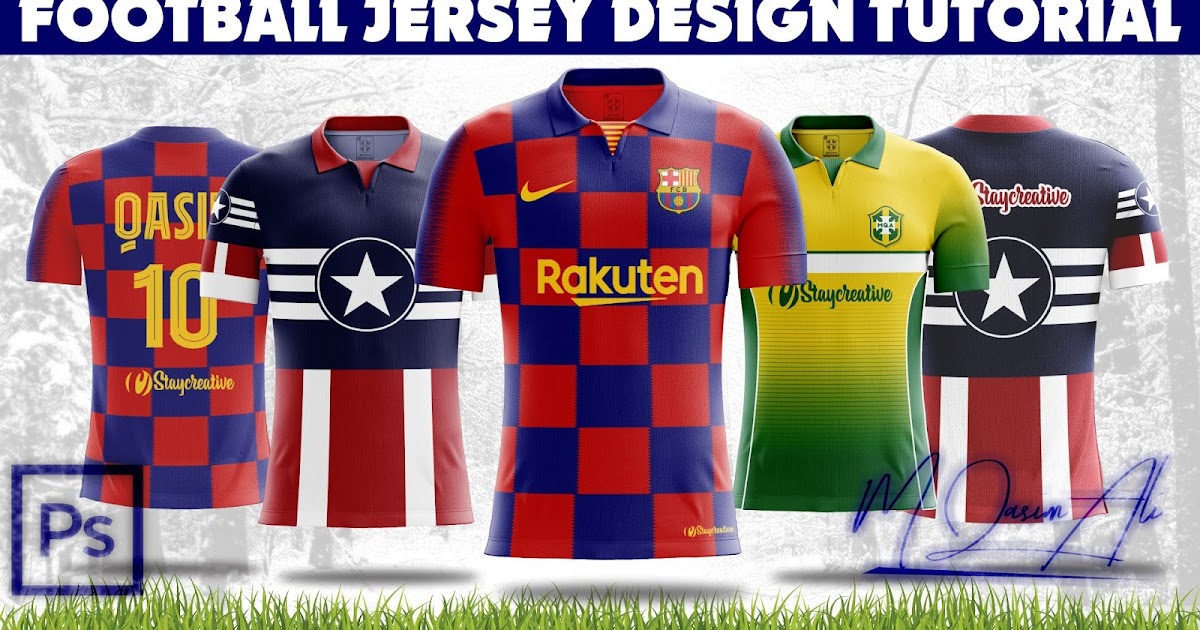 Download Photoshop Mockup Tutorial_How to Create Football Jersey in ...