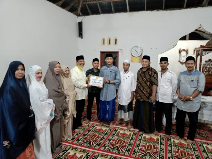 Tim Ramadhan Khusus Dipimpin Wawako Mardison Mahyuddin Kunjungi Mesjid Raya Pungguang Ladiang