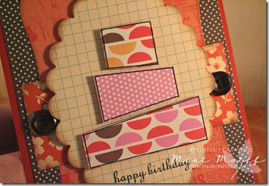 Topsy Turvy Cake CU