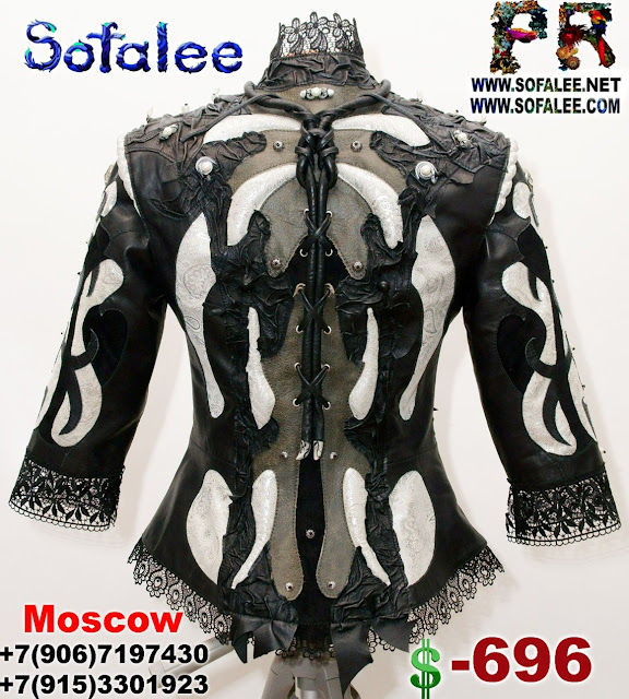 women's leather jacket, sewing leather clothes by Sofalee