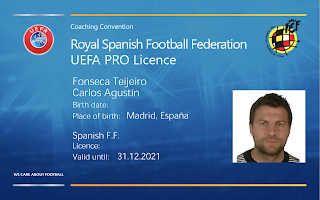 Carlos Fonseca UEFA PRO coach