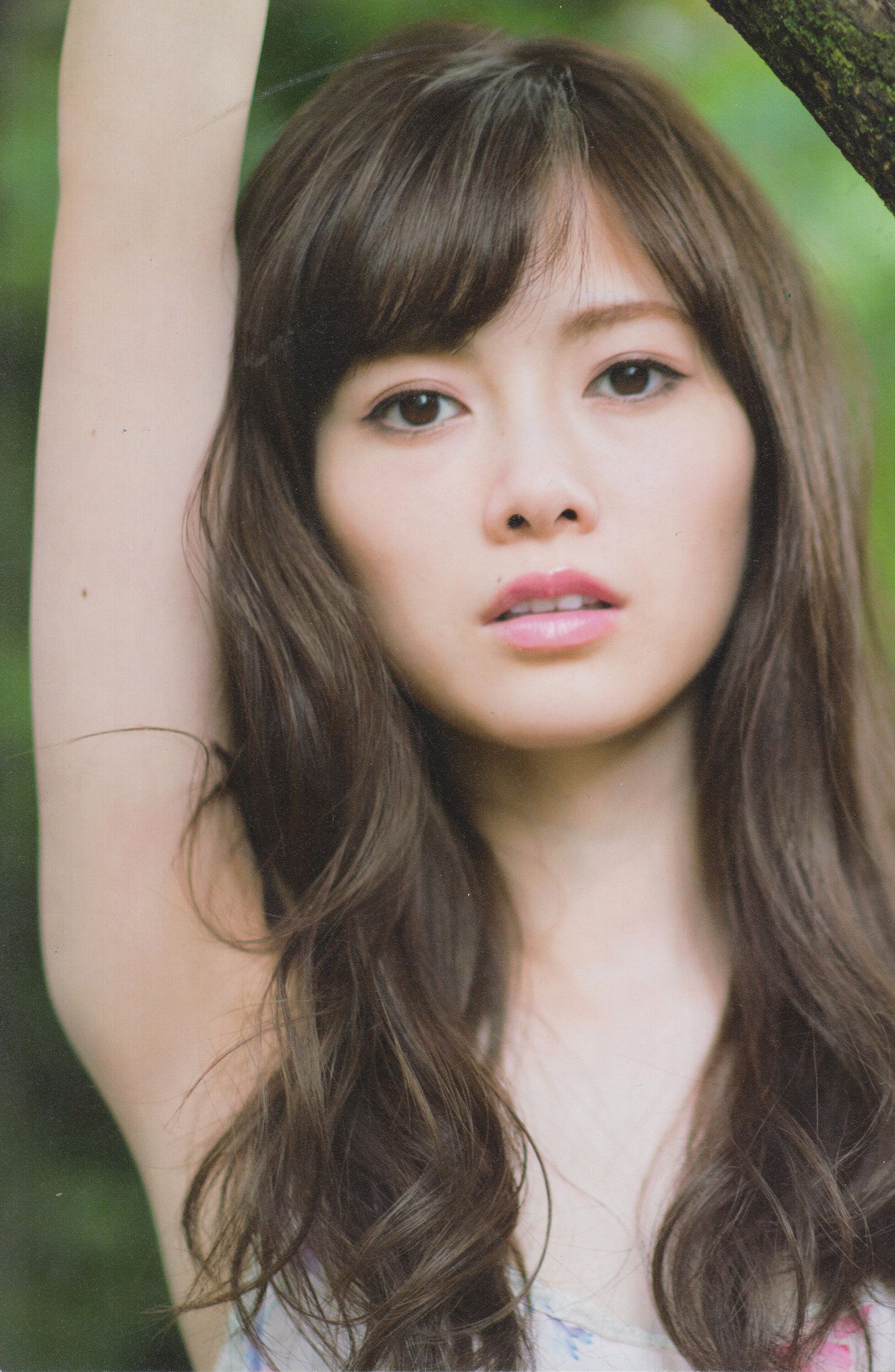 Mai Shiraishi in her first photobook "Innocent Adult"