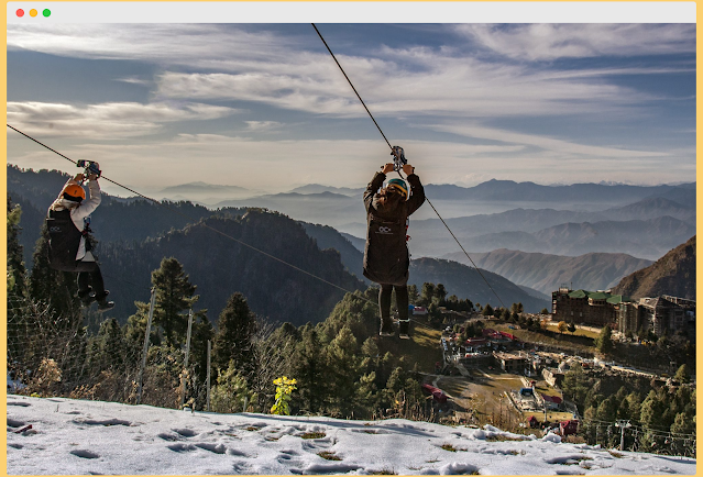 Zip-lining