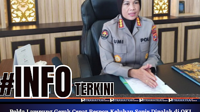 Polda Lampung Gerak Cepat Respon Keluhan Sopir Dipalak di OKI Sumsel