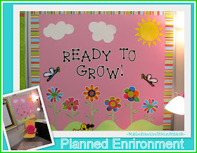 photo of: Bulletin Board: "Read to Grow" 