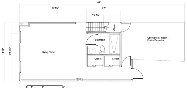 Petworth Row  House  The Plan  Basement Renovation