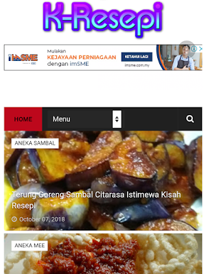 Aneka Jenis Resepi Di KisahResepi.com