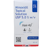 Glenmark Pharma Hair4u Minoxidil Topical Solutions