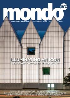 mondo*arc magazine. International magazine for designers with light 86 - August & September 2015 | ISSN 1753-5875 | TRUE PDF | Bimestrale | Professionisti | Architettura | Design | Illuminazione | Progettazione
Since its inception in 1999, mondo*arc magazine has become the leading international magazine in architectural lighting design. Targeted specifically at the lighting specification market, mondo*arc magazine offers insightful editorial on architectural, retail and commercial lighting.
We know the specifier community has high standards. That’s why mondo*arc magazine features the best photography, the best writers, high quality paper and a large format that shows off its projects in the best possible light. Free of any association or corporate publisher interference, mondo*arc magazine is highly respected for its independence and well read within the lighting design profession.