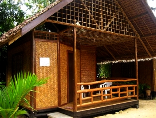 Contoh Desain  Rumah  Bambu  Sederhana Yang Unik Rumah  