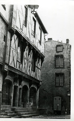 Photo ancienne d'Auvergne : lieux divers.