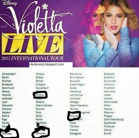 Violetta live tour