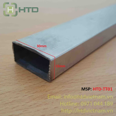 Thanh inox 15*30