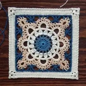 Granny Square a Crochet