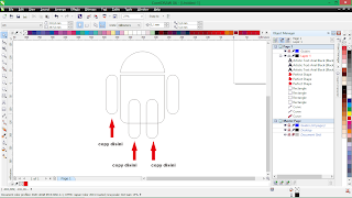 Membuat Logo Android di CorelDraw