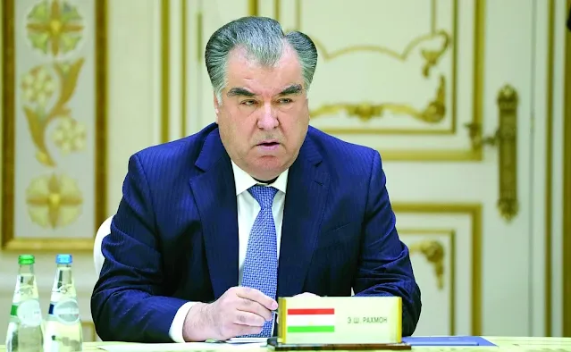 رئيس طاجكستان إمام علي رحمان