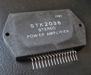 STK2038, Stereo Audio Power Amplifier, Sanyo Brand New!!