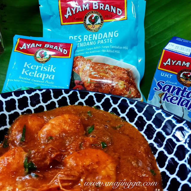 pes rendang Ayam Brand