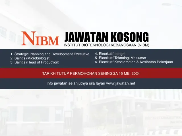 Jawatan Kosong NIBM Malaysia — Mei 2024