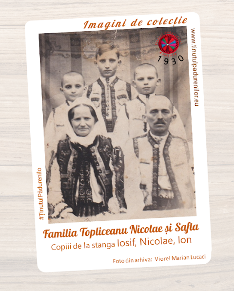 Imagini de arhivă: Familia Topliceanu (Foto anul 1930)