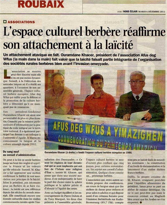 Laïcitat Berbères