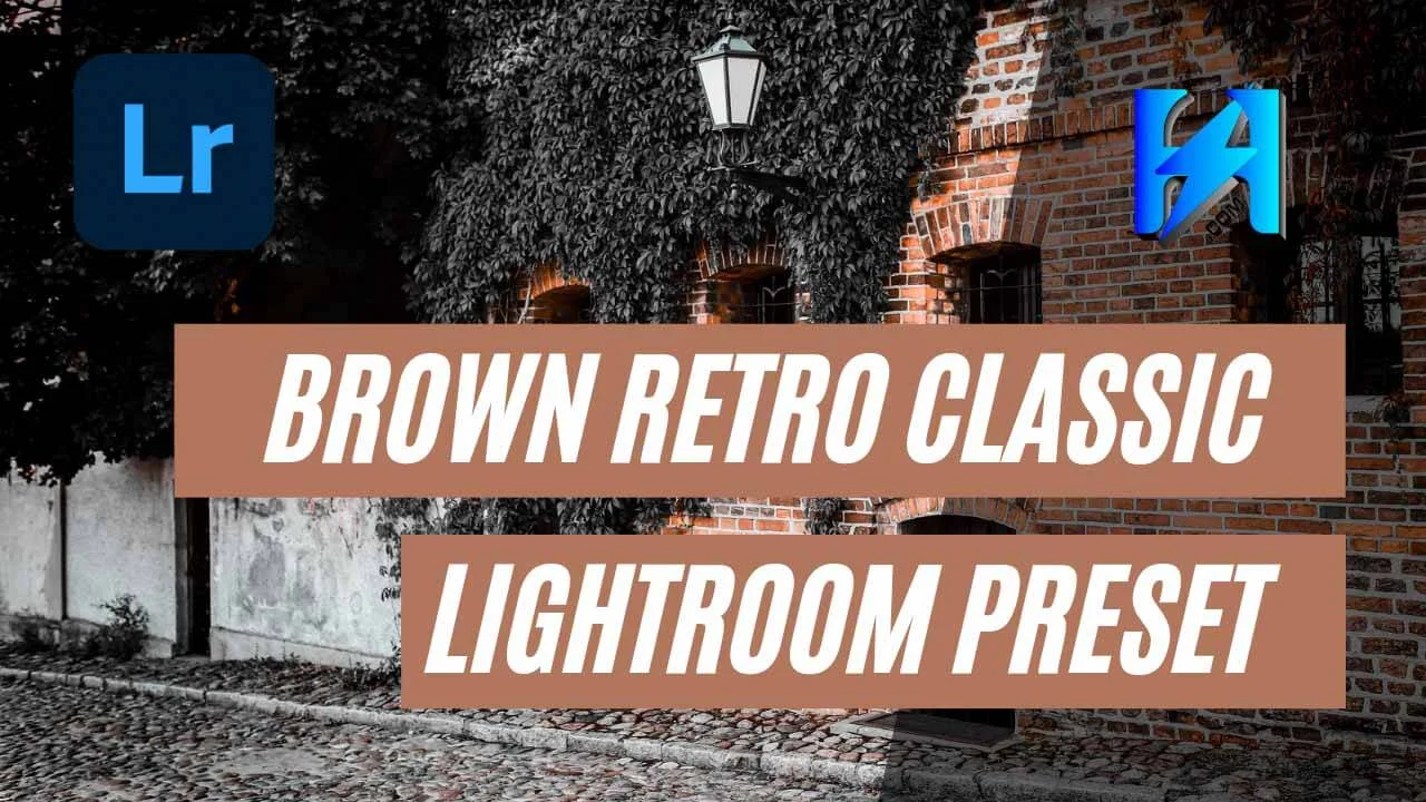 Brown Retro Classic Lightroom Mobile Preset