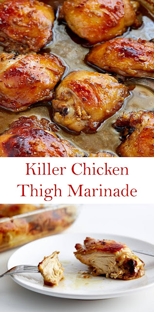 Killer Chicken Thigh Marinade Recipe #marinade  #marinaderecipes #chickenthighrecipes #chicken #chickenfoodrecipes #chickendinner #chickenrecipeseasy #Bestrecipes