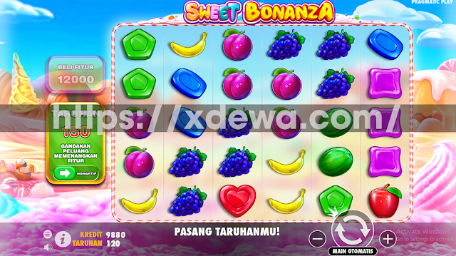Cara Gacor Main Slot Sweet Bonanza