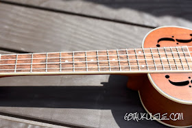 Sound Smith Resonator Ukulele neck