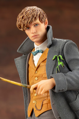 Figuras: Imágenes del ARTFX+ Newt Scamander de "Animales fantásticos y donde encontrarlos" - Kotobukiya