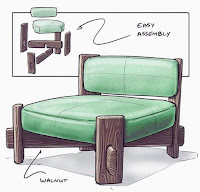 Croquis de muebles increíbles