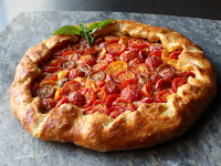 Cherry Tomato & Cheese Galette – Perfect for First Time Growers