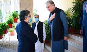 Pakistan Foreign Minister Shah Mehmood Qureshi said role in the political arrangement in Afghanistan