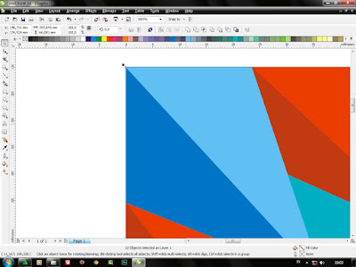 cara membuat background vektor menarik di coreldraw