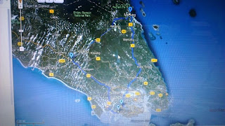 Route to Mersing