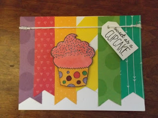 CTMH Cupcake Card Birthday