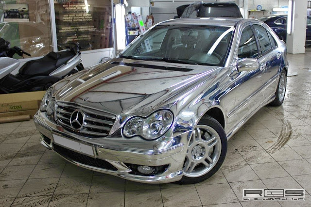 mercedes chrome