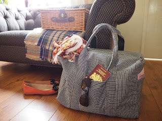 sew, holiday bag