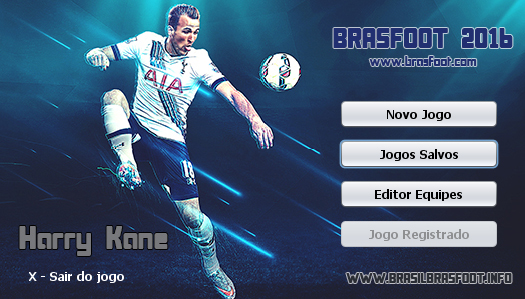  Skin Harry Kane - Tottenham Hotspur para Brasfoot 2016