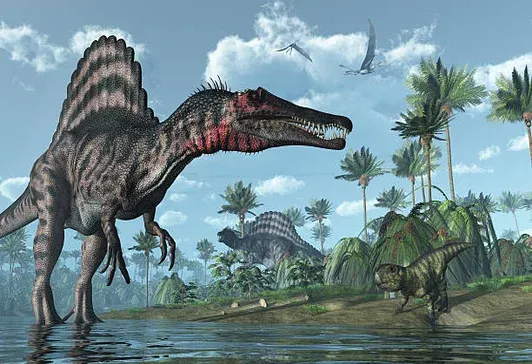 لماذا سبينوصور كانت اكبر الديناصورات على الاطلاق اكلة اللحوم