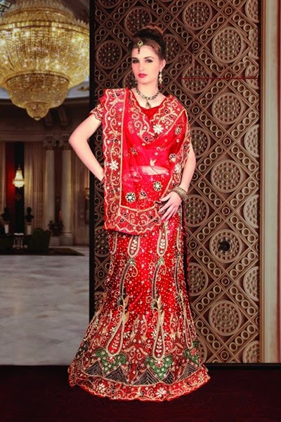 Fashion Of Indian Wedding Dresses For Women  Women Fashion Styles Of Jewellary Shoes Dresses Makeup Hairstyles Mehndi 2015