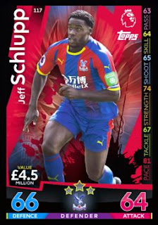 Match Attax 2018-2019 Crystal Palace Premier League