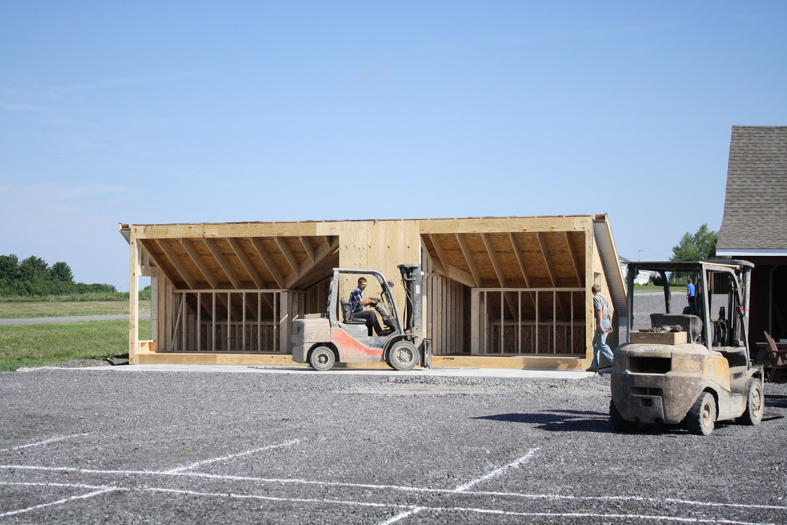 shed roof garage plans