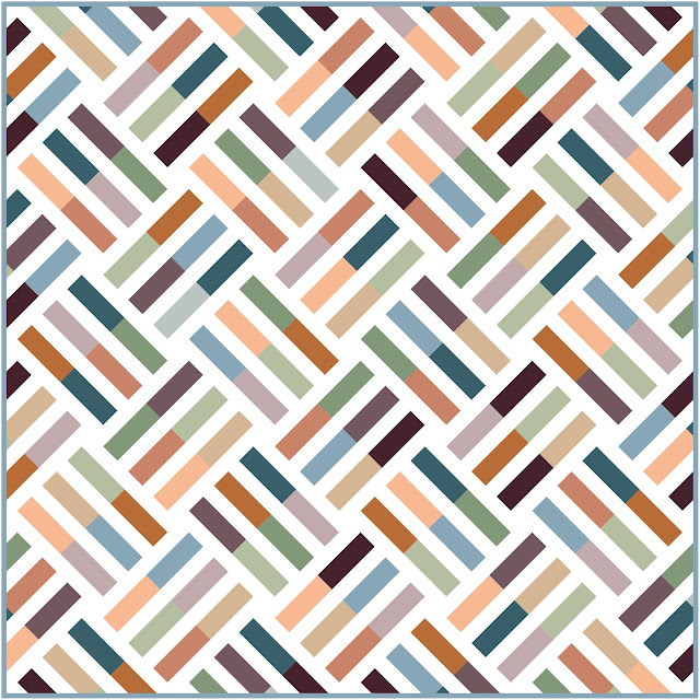 Wayward quilt in Suzy Quilts Signature Pure Solids for Art Gallery Fabrics