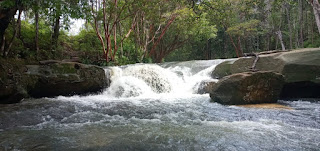 oto -foto .Kondisi Air Objek Wisata Pancur AJi,
