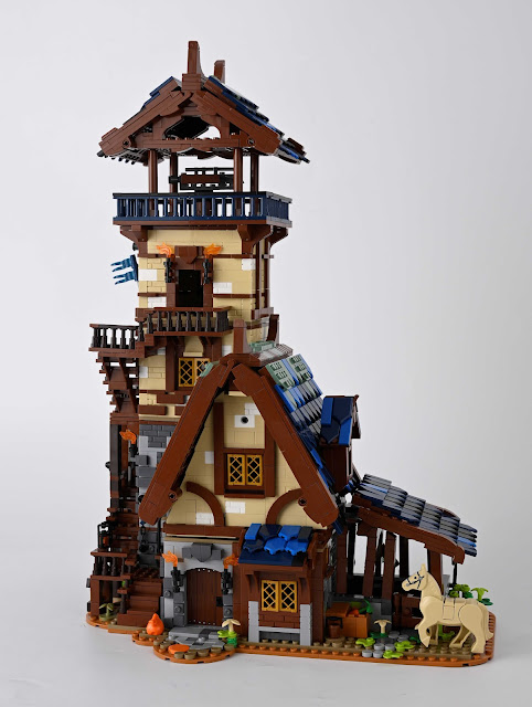 Nifeliz Medieval Observation Tower Compatible with lego medieval