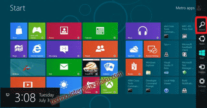 Charm Bar Windows 8