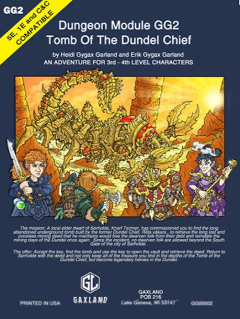 Tomb of the Dundel Chief - A D&D adventure, 5e, 1e and C&C