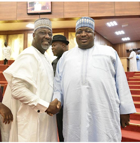 Dino Melaye Returns Back To Office After His Victory - Photos