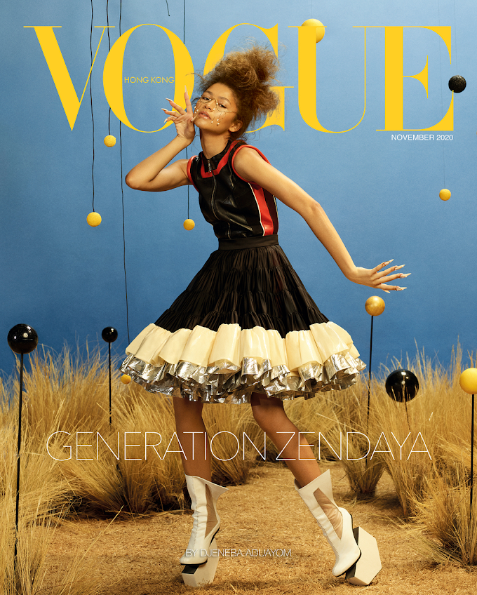 Zendaya Graces VOGUE Hong Kong's November 2020 Cover In Louis Vuitton! 